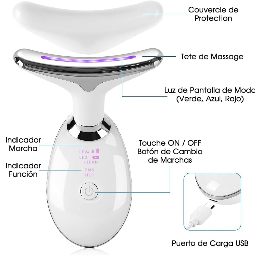 Masajeador Facial Reductor de Arrugas