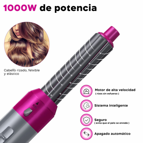 Cepillo Secador 5 En 1