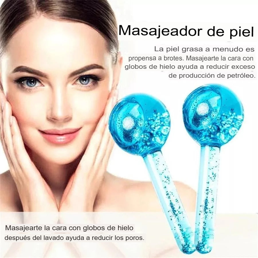 Masajeador Facial Bolas de Hielo