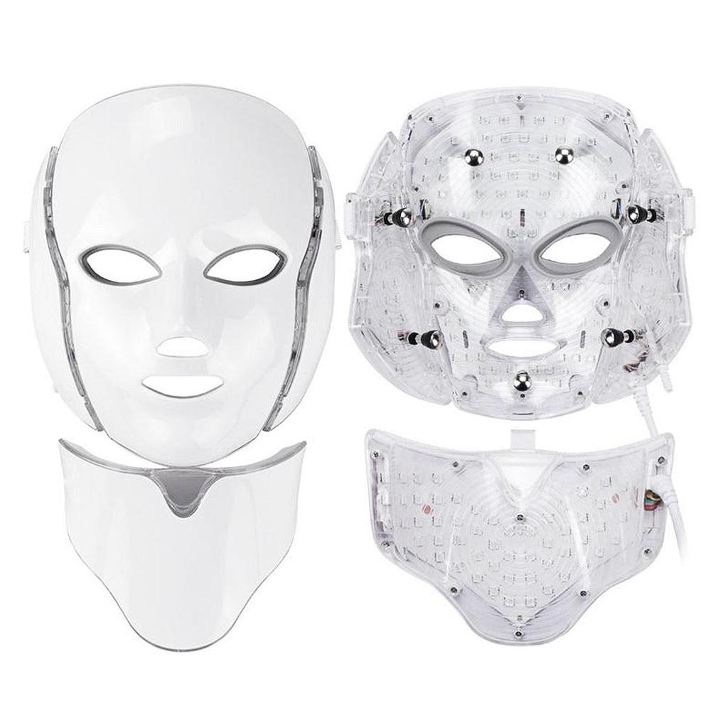 Máscara de Terapia LED Rostro y Cuello