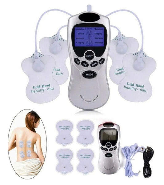 Terapia Gimnasia Pasiva Digital 4 Electrodos Masajeador