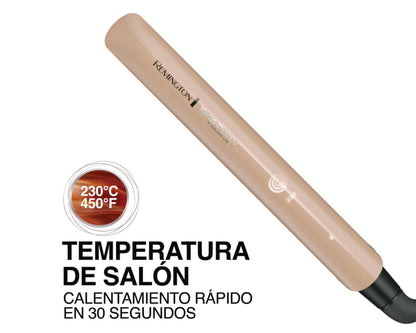 Plancha Alisadora Remington Keratina y Aceite de Argán