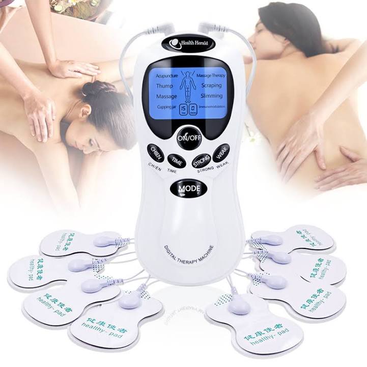 Terapia Gimnasia Pasiva Digital 4 Electrodos Masajeador