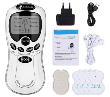 Terapia Gimnasia Pasiva Digital 4 Electrodos Masajeador