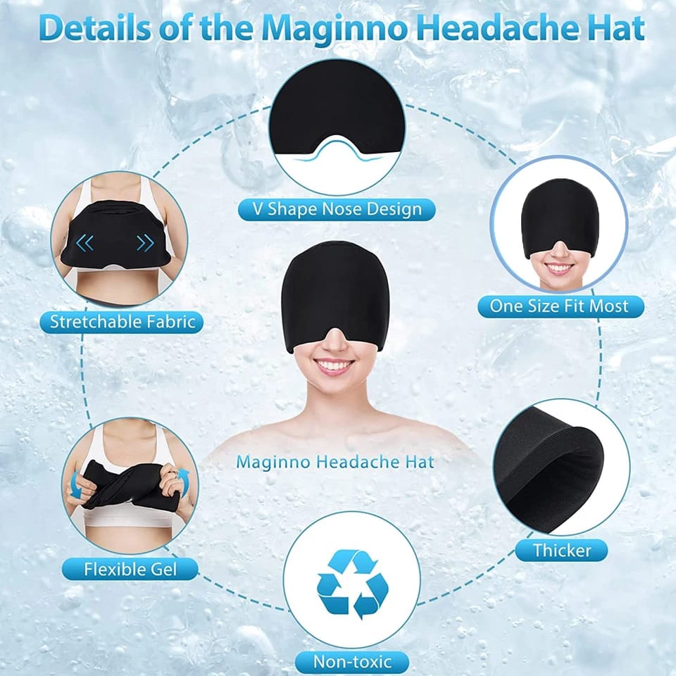 Gorro Gel Frio Para Migraña