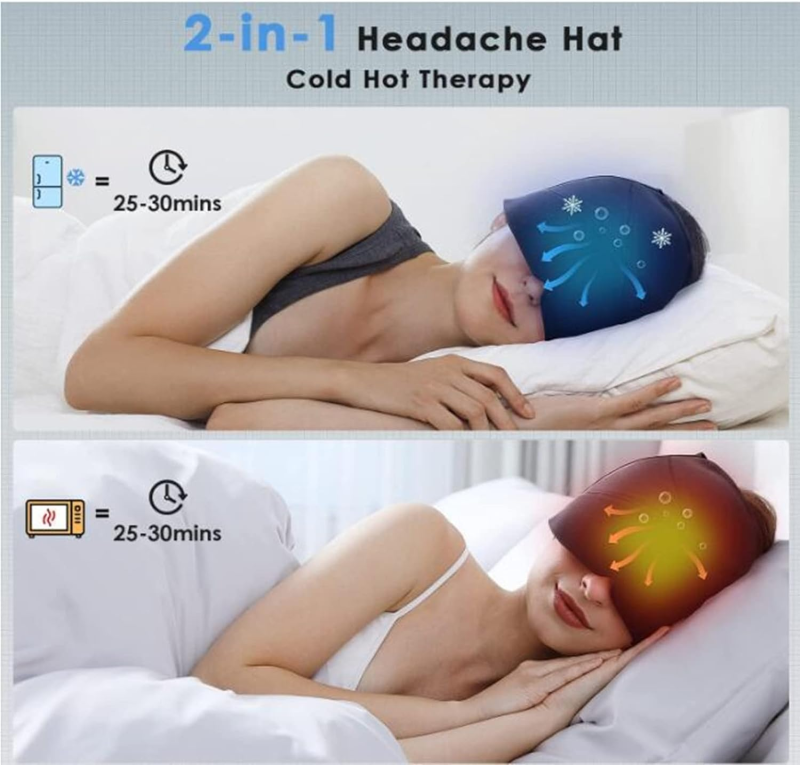 Gorro Gel Frio Para Migraña