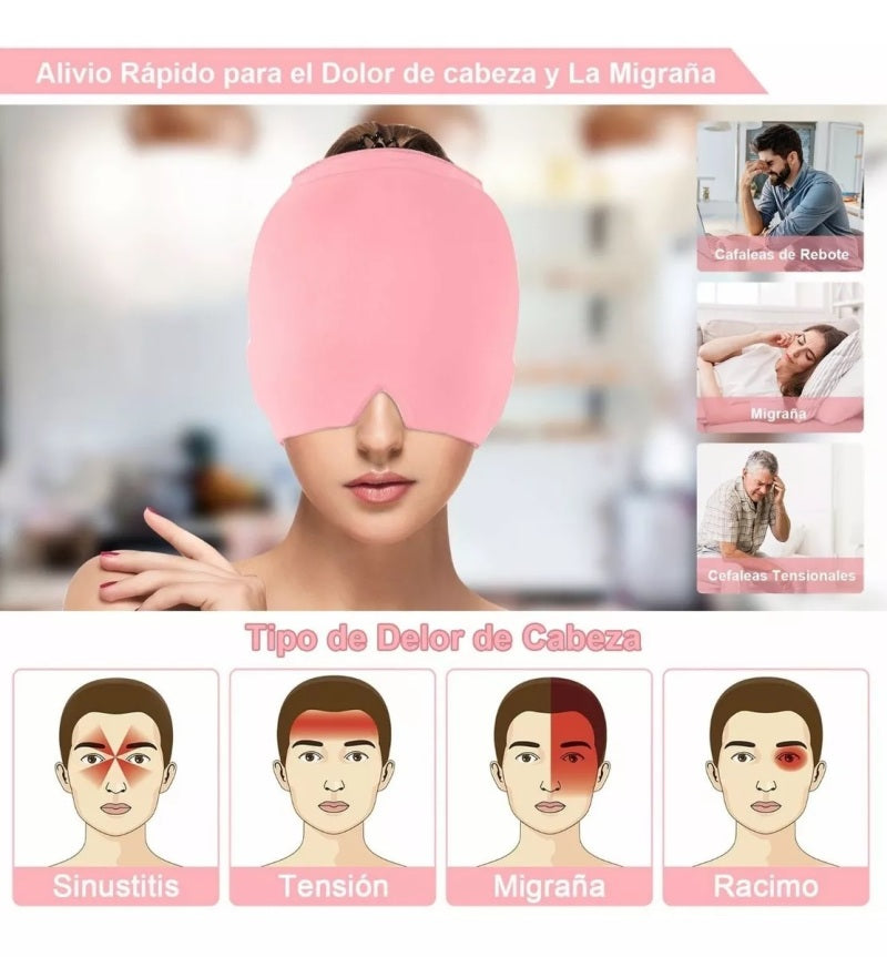 Gorro Gel Frio Para Migraña
