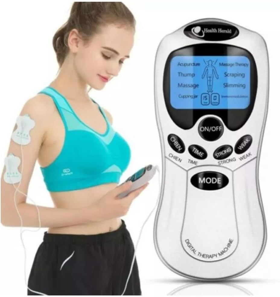 Terapia Gimnasia Pasiva Digital 4 Electrodos Masajeador