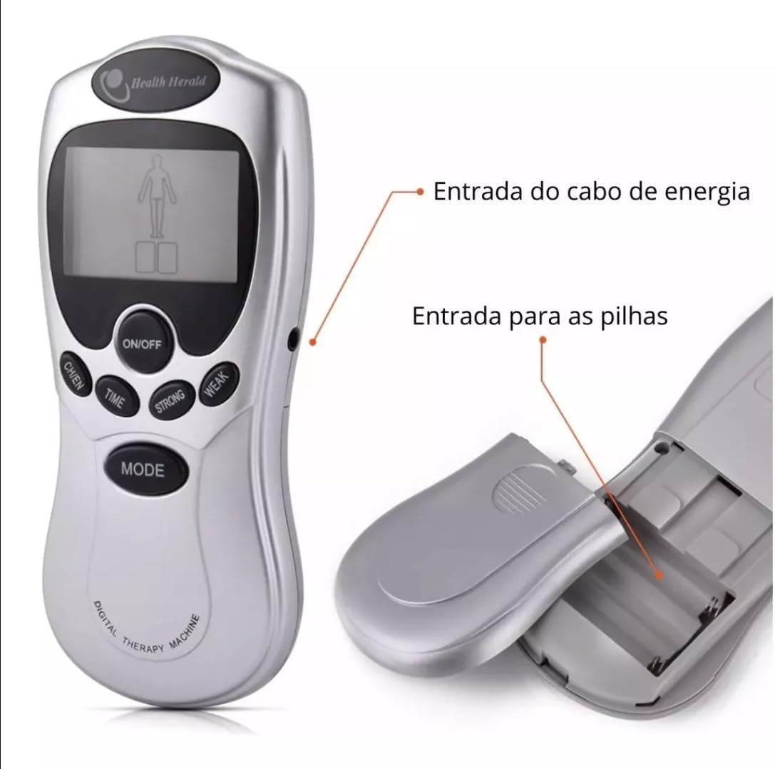 Terapia Gimnasia Pasiva Digital 4 Electrodos Masajeador