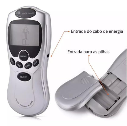Terapia Gimnasia Pasiva Digital 4 Electrodos Masajeador