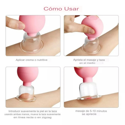 Copa De Succion Tratamiento De Belleza
