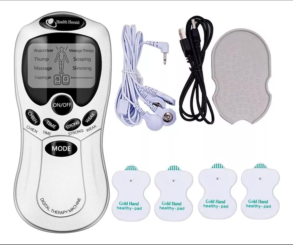 Terapia Gimnasia Pasiva Digital 4 Electrodos Masajeador