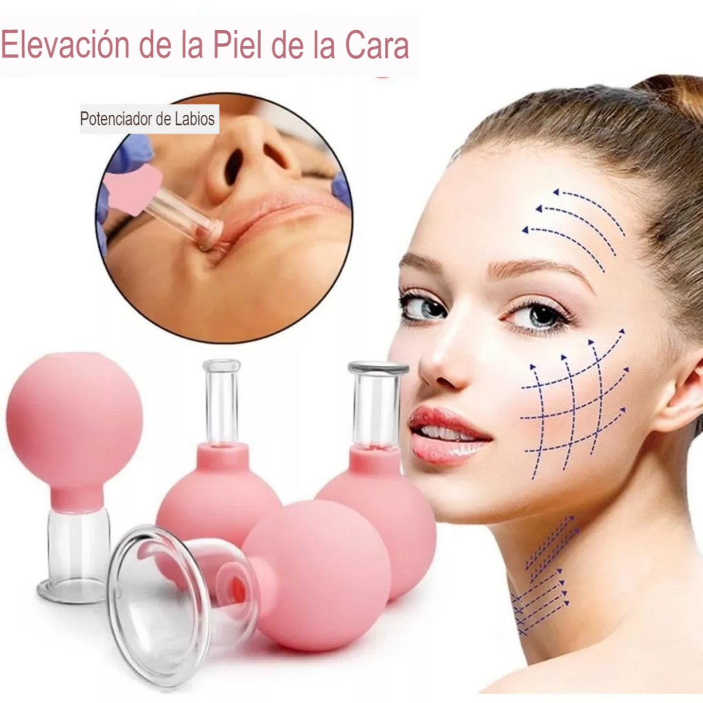 Copa De Succion Tratamiento De Belleza
