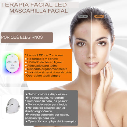 Máscara Facial LED