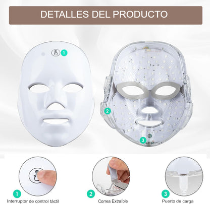 Máscara Facial LED