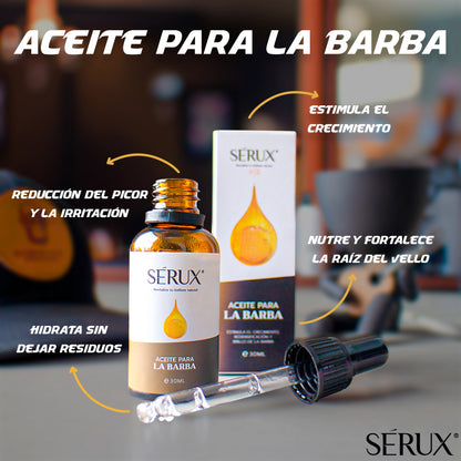 ACEITE PARA BARBA SERUX 30ML
