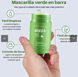 Barra Te Verde-Mascarilla Aloe Vera