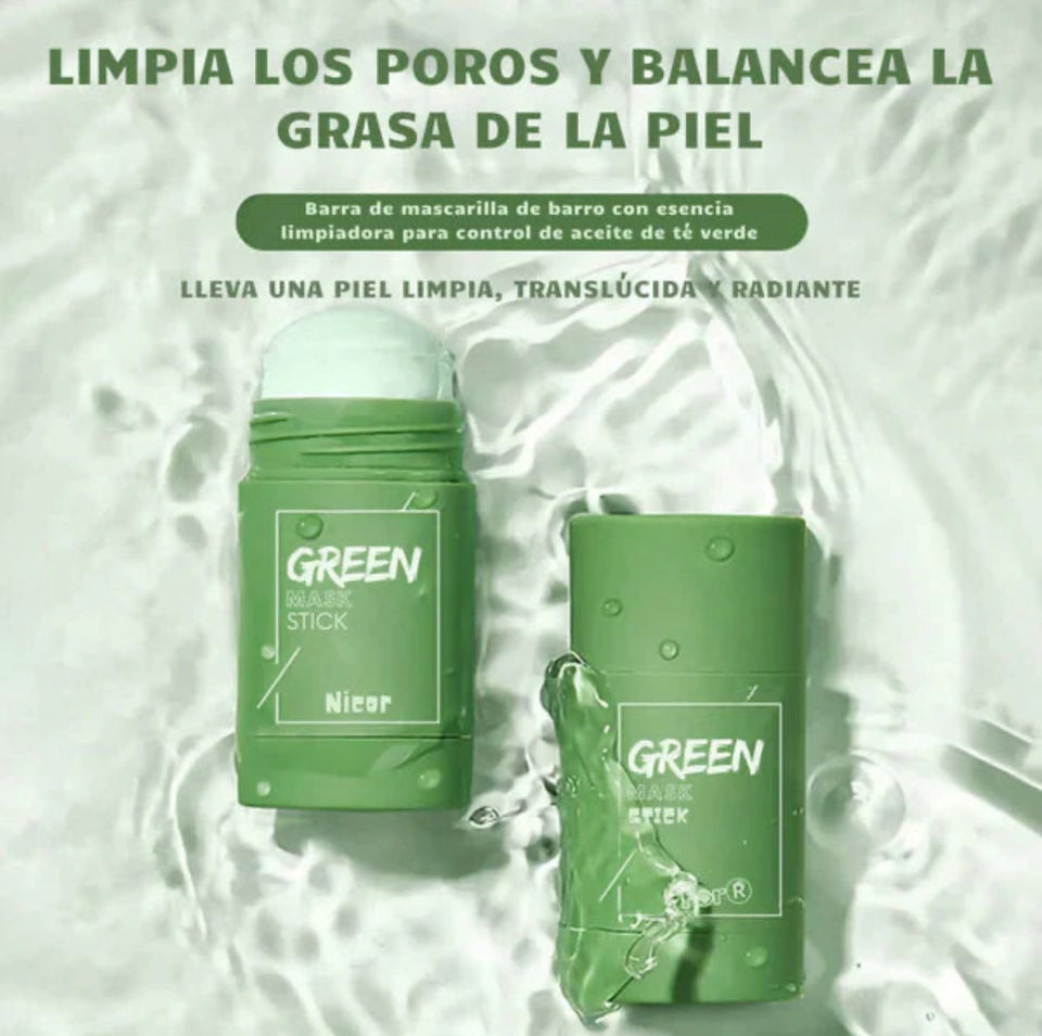 Barra Te Verde-Mascarilla Aloe Vera