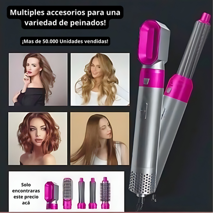 Cepillo Secador 5 En 1