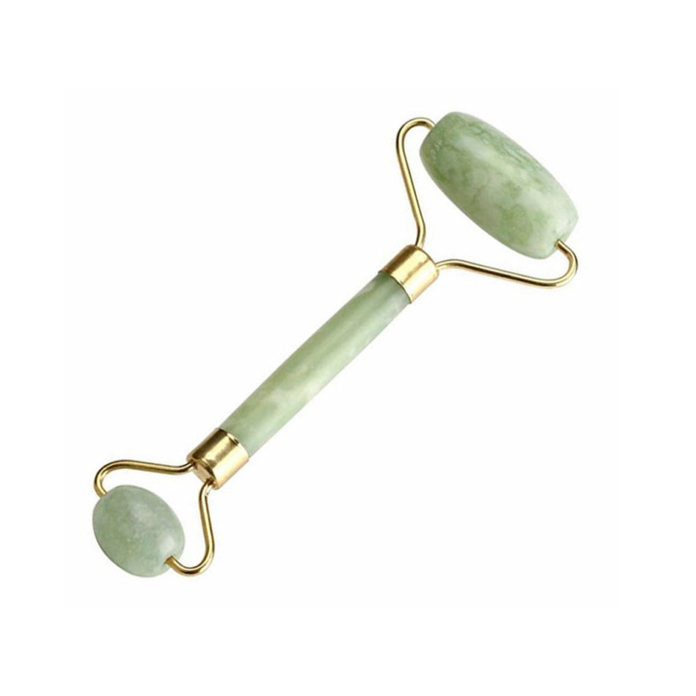 Rodillo de Jade de Piedra Natural - Masajeador Facial